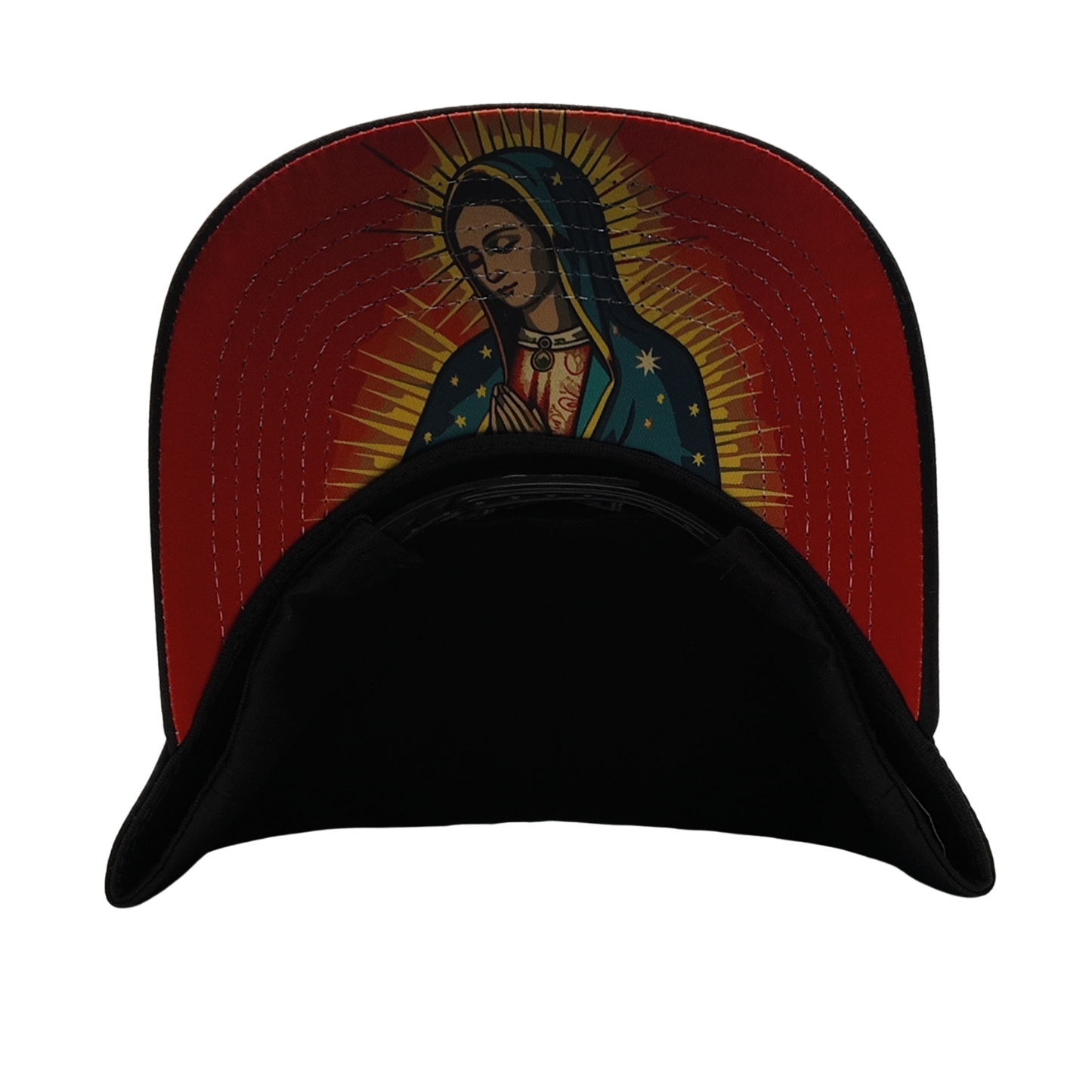Lola's Prayers Mother Mary Red