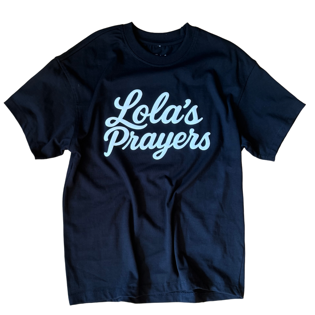 Anino Black Lola's Prayers T-Shirt