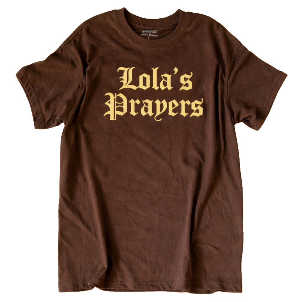 Moreno Brown Lola's Prayers T-Shirt