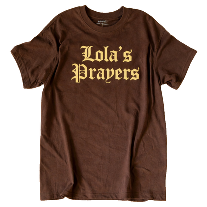 Moreno Brown Lola's Prayers T-Shirt