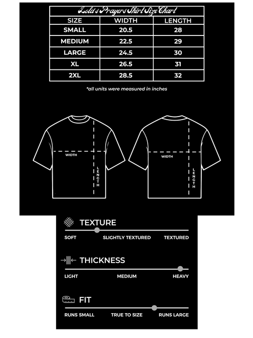 Anino Black Lola's Prayers T-Shirt