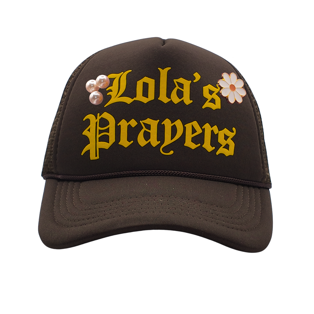 Lola's Prayers Hat w/Lola's Pearls