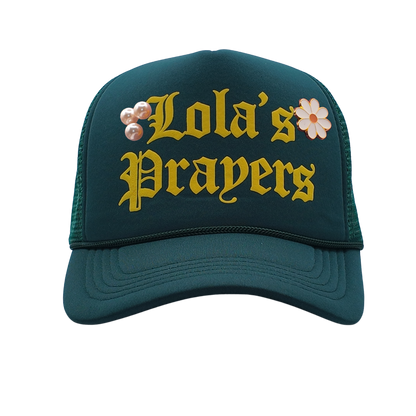 Lola's Prayers Hat w/Lola's Pearls