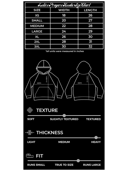 Anino Black Lola's Prayers Hoodie