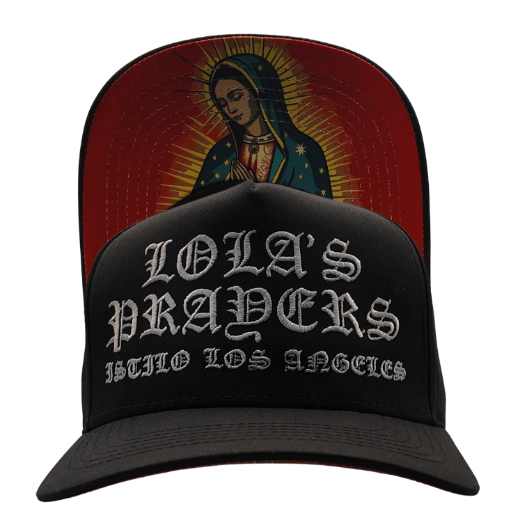 Lola's Prayers Mother Mary Red