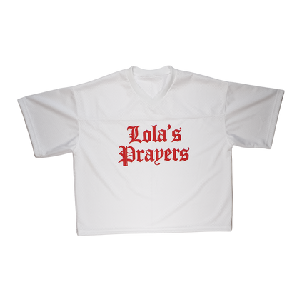 Lola's Prayers Jersey (SOLD OUT NOW PRESALE PLEASE READ PRODUCT DESCRIPTION)