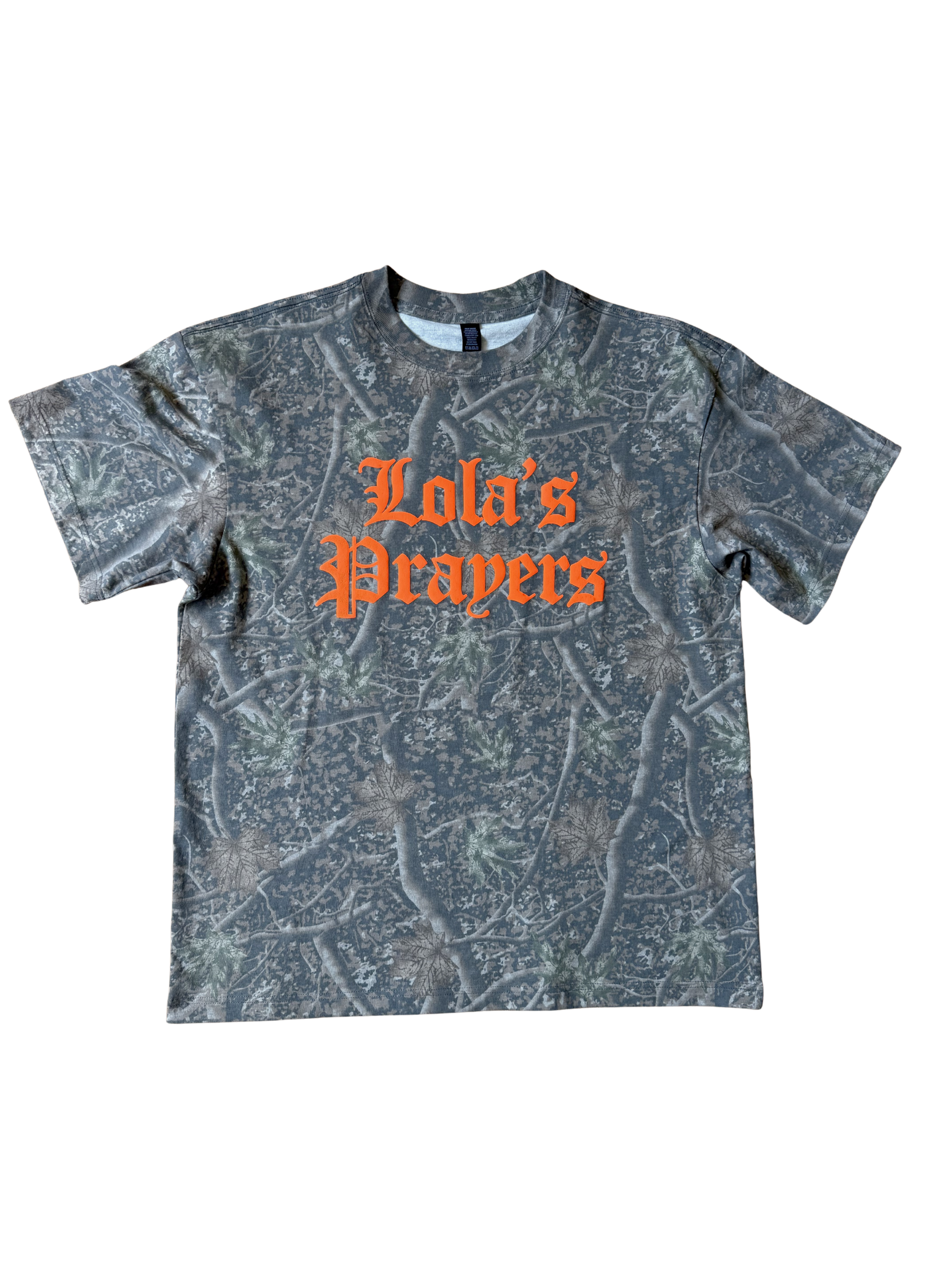 Woodland Camo Lola's Prayers T-Shirt