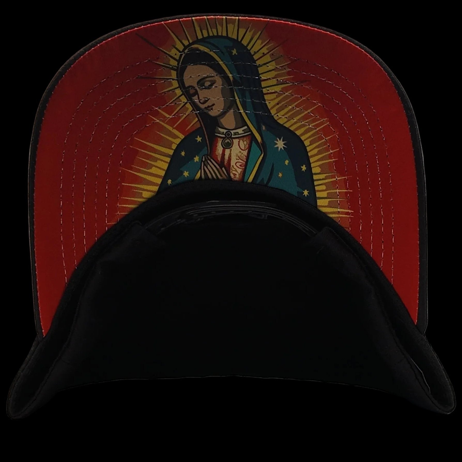 Lola's Prayers Mother Mary Red